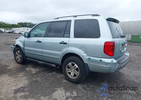 2003 Honda Pilot Ex-L z USA, uszkodzony, nr VIN 2HKYF18513H571365